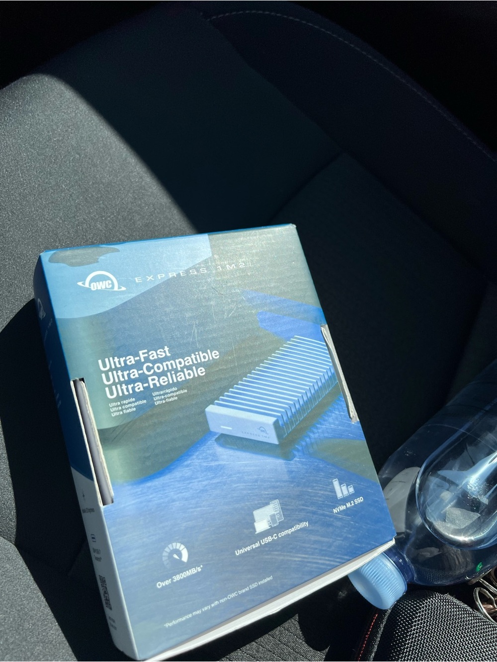 Express USB-C External SSD Enclosure - Blue